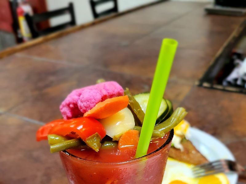 St Elmo Bar food